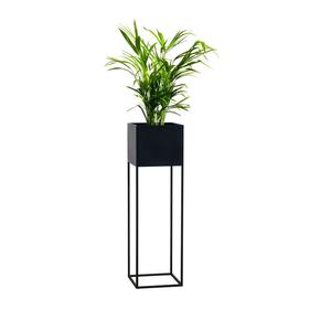 Design personnalisé pots de fleurs en métal et fer fabriqués à la main pot de fleurs de jardin avec support fabricant d'intérieur usine indienne - Product Image 5