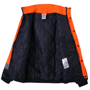 <b>Jacket</b> Durable Waterproof Windproof <b>Softshell</b> <b>Hi</b> <b>Vis</b> Reflective Safety Men's <b>Jackets</b> - Product Image 6
