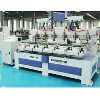 Machine de fraisage CNC pour raquettes de padel, routeur CNC 6, 8 ou 12 têtes pour la fabrication de surfaces de raquettes de beach tennis