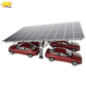 卸売多目的太陽光発電カーポート: 省エネ駐車ソリューションのための統合ソーラー取り付けシステム