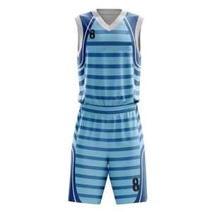 Uniformes de Baloncesto Personalizados al por Mayor, Camisetas de Baloncesto Sublimadas de Talla Grande, Transpirables y de Secado Rápido - Product Image 2