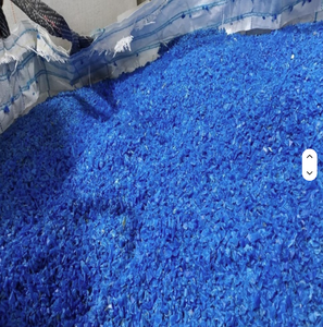 Flocons de fûts bleus en HDPE de haute qualité, matière HDPE recyclée pour la fabrication de plastiques - Product Image 5