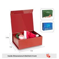 Boîtes d'emballage rigides personnalisées avec logo, écologiques, en matériaux recyclés, boîte cadeau en carton ondulé, fermeture magnétique, laminage mat UV, faible MOQ