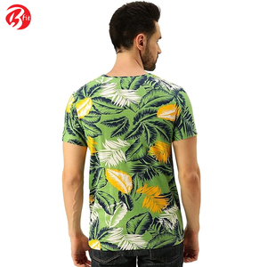 Último estilo de impresión por sublimación camisas de alta calidad para hombres ligeros cuello redondo manga corta adultos usan camisetas - Product Image 2