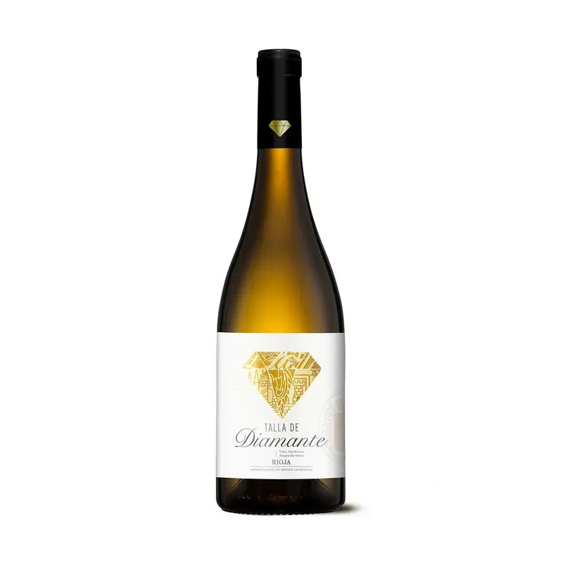 Top Quality Spanish talla diamante semisweet white rioja classic wine best price viura 6-12 pcs*case