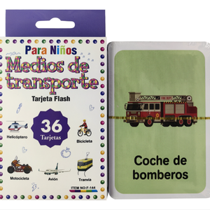 Cartes flash d'apprentissage de l'espagnol pour enfants - Jeu de cartes éducatives cognitives - Product Image 3