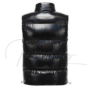 Chaleco Acolchado de Color Sólido de Alta Calidad con Diseño Moderno 2026, Transpirable, Impermeable, con Capucha, Ajustado, Personalizado para Hombre, Invierno - Product Image 2