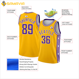 Camisetas de malla de baloncesto de secado rápido Elite, uniformes de equipo transpirables de talla grande, fabricante de EE. UU. - Product Image 2