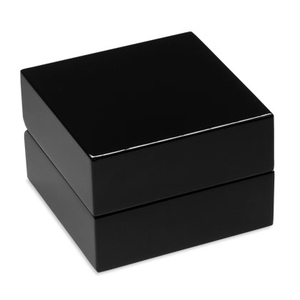 Serie 6410 WOOD – Anillo en estuche de madera real | Caja de anillo 65×62×46 mm - Product Image 1