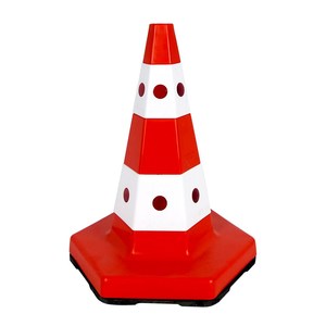 Classic Cat Eye Weighted Cone Set for Guest Vehicle Parking Lot <b>Double</b> Sided Printing Traffic Pontoon and Car Stacker - Product Image 3
