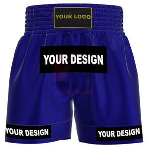Pantalones Cortos de Boxeo MMA Muay Thai para Hombre de Alta Calidad, Transpirables, para Entrenamiento de Artes Marciales, Kickboxing, BJJ y Deportes de Combate - Product Image 2