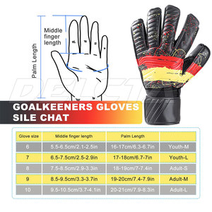 Nouveaux modèles de gants de gardien de but en gros, gants de gardien de but professionnels, gants de gardien de but sur mesure - Product Image 6