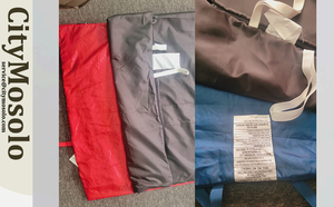 CityMosolo, tienda de campaña de tela Oxford de seguridad, ligera, para acampar al aire libre, portátil, edredón hinchado, broches, capa cálida a prueba de viento, actividades - Product Image 3