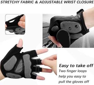 Gants de musculation personnalisés avec logo pour hommes et femmes, gants de musculation pour la musculation, le fitness et le sport avec logo - Product Image 4