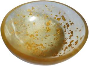 ROYAL NATURAL CRAFT hecho a mano pintado a mano azul tradicional Premium resina brillante amarillo Mini Ángel modelo RNC cuencos para el hogar - Product Image 6