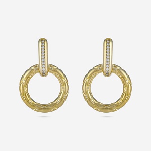 Boucles d'oreilles en cristal tendance et élégantes 187748 - Product Image 2