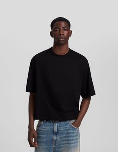 Nouveauté T-shirt 100% coton pour hommes, coupe ajustée, surdimensionné, de haute qualité, poids lourd délavé - Product Image 2