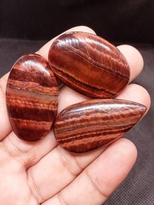 Indian Manufacture Natural High Quality <b>Tiger</b> <b>Eye</b> Cabochon Gemstone for <b>Ring</b> Pendant Craft Projects Use Available Export Price - Product Image 4