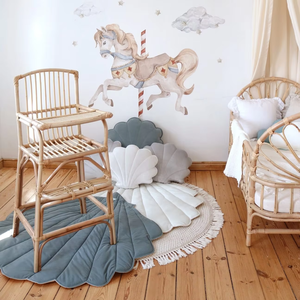 เก้าอี้สูงสำหรับเด็กเฟอร์นิเจอร์สำหรับเด็กปลอดภัยต่อสุขภาพและสวยงามน่าเพลิดเพลินขายส่ง - Product Image 2