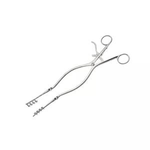 เครื่องดึงรั้งฟัน3ซี่เครื่องมือผ่าตัดด้วยมือวัสดุสเตนเลสสตีลคมยาวผ่านการรับรอง CE - Product Image 4