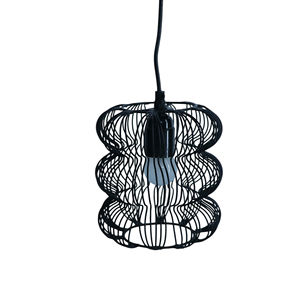 Lámpara Colgante de Diseño Antiguo, de Hierro Negro, Altura Ajustable, Regulable, Cuidado de la Vista, Fácil Instalación, para Hogar u Oficina, Tamaño Mediano - Product Image 6