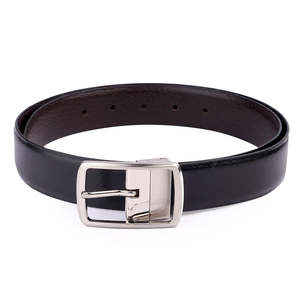 Ceinture pour homme en cuir de vachette de haute qualité, boucle en alliage, écologique, légère, tendance, longueur personnalisable - Product Image 1