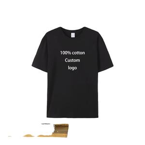 เสื้อยืดผู้ชายแบบปรับแต่งได้ 180 GSM คุณภาพสูง ผ้าฝ้ายถัก 100% ระบายอากาศได้ดี ทรงปกติ ไซส์ใหญ่ สวมใส่สบาย สีพื้นเรียบ - Product Image 2