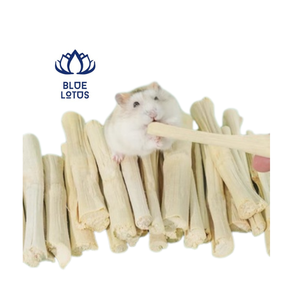 Bâton de canne à sucre séchée en bambou doux pour animal de compagnie, Hamster, souris, jouets à mâcher, nettoyage des dents - Product Image 1