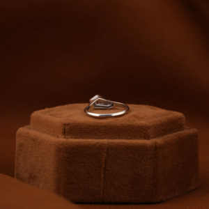 Lujo 1,50 quilates ataúd corte laboratorio cultivado diamante solitario bisel ajuste Anillo Compromiso clásico 18KT chapado en oro sólido IGI - Product Image 5