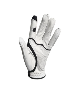 Custom Men's and <b>Ladies</b> Golf <b>Gloves</b> Combination of Cabretta <b>Leather</b> Palm and Nylon Fabric Left Right Hand Sports Outdoor Use - Product Image 3