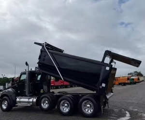 Budget Friendly 2025 Kenworthh T880S Tri Axle Used Dump <b>Truck</b> - 6 Speed Allisonn Rds Automatic, 16' Dump READY To SHIP Worldwide - Product Image 2