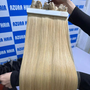 ผู้จัดจำหน่ายผมต่อแบบไม่ผ่านกระบวนการจากเวียดนาม ผมตรงธรรมชาติ เกรดคิวติเคิล ทนทานสี 613 - Product Image 1