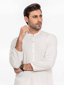 100% alta calidad superior cómodo Shalwar Kameez para niños Color sólido liso nuevo estilo hombres tela Shalwar Kameez para hombres - Product Image 4
