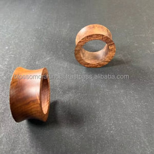 Wooden Napkin Ring Best Quality Top Selling Handmade Tabledecor Dining Table <b>Decor</b> for Home <b>Kitchen</b> Use - Product Image 2