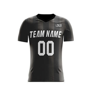 Camiseta de fútbol personalizada de alta calidad para hombres para adultos Ropa deportiva Camiseta de fútbol de buena calidad hecha de poliéster 100% - Product Image 4