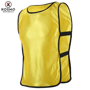 Wholesale 100% Polyester Custom Logo Printed Soccer Training <b>Bibs</b> Mesh Vest Sports Gear for Basketball <b>Football</b> Soccer Wear - Product Image 2