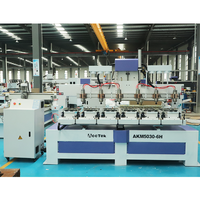 Machine de fraisage CNC pour raquettes de padel, routeur CNC 6, 8 ou 12 têtes pour la fabrication de surfaces de raquettes de beach tennis