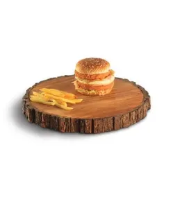 เขียงไม้ทรงกลมสำหรับหั่นผักและผลไม้ - Product Image 6