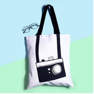 Bolsa de Tela de Algodón Reutilizable con Logotipo Personalizado, Impresión Serigrafiada, Cierre de Cremallera, Ecológica, para Playa, para Chicas y Mujeres, Venta al Por Mayor - Product Image 4