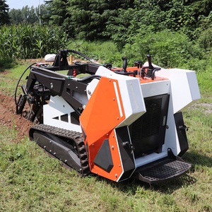 Mini-chargeuse compacte sur pneus avec système d'attache rapide compatible avec les accessoires godet, fourche, tarière <span class=keywords><strong>et</strong></span> grappin - Product Image 1