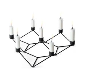 Stylish Metal <b>Candle</b> Stand Premium Tabletop Decor Perfect for Parties and Events Available in Various Sizes and Design - Product Image 1
