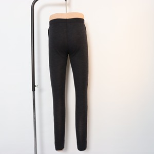 Sous-vêtements thermiques en laine mérinos pour femmes, pantalons longs et chauds de sport - Product Image 3