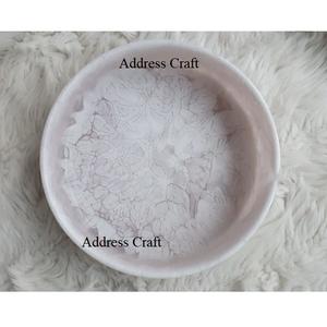 Vente en gros de bols en résine de haute qualité faits à la main vaisselle plateau de service tourbillon unique vaisselle en résine décoration de mariage plateaux en résine - Product Image 6