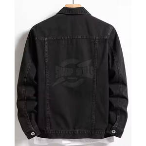 Chaqueta de Mezclilla para Hombre, Estilo Moderno, Alta Calidad, Cuello Alto, Corte Ajustado, Transpirable, Venta al por Mayor, la Más Vendida en Línea - Product Image 2