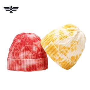 Gorro de Invierno Tejido, Cálido, de Lana Acanalada, con Patrón de Letras Largas, Color y Logotipo Personalizables, Unisex, con Vuelta - Product Image 2