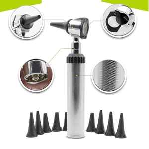 Anestesia Fibra Óptica Laringoscopio Veterinario LED Otoscopio Y Oftalmoscopio Diagnos Rígido Ent Laringoscopio - Product Image 1