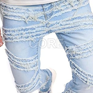กางเกงผู้ชายแบบซ้อนกันกางเกงผู้ชายซักได้ทำจากปากีสถาน - Product Image 3