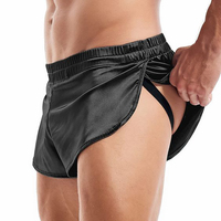 Boxer tricoté pour homme, taille mi-haute, respirant, antibactérien, écologique, en fibre de bambou, qualité de luxe, service OEM, production en gros
