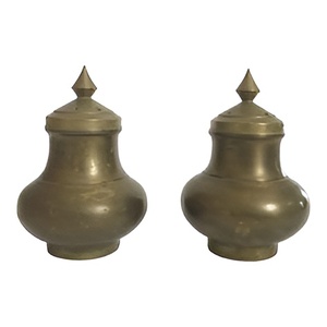 Élégant mini moulin à sel et à poivre en acier inoxydable en métal direct d'usine touche argentée belle et nouvelle conception - Product Image 1