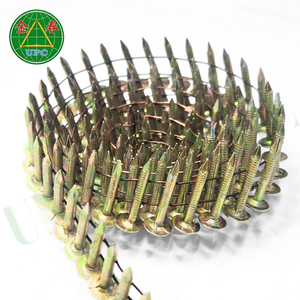 Competitivamente 1-1/4 "x 0.120 7200PCs Clavos para techos de bobina Cabeza redonda y estilo de vástago de anillo para proyectos de techos Hecho en Vietnam - Product Image 3